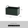 Luxury Leather Desktop Storage Tray for Cosmetics & Sundries
