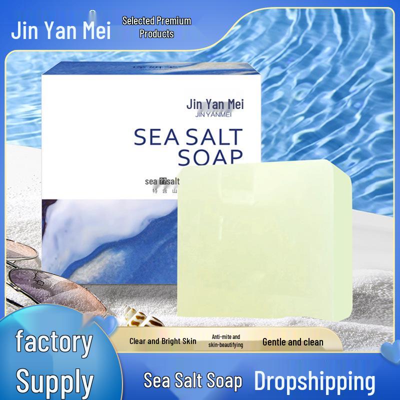 Jinyanmei Aloe Hydrating & Oil-Control Handmade Soap - Cleansing, Anti-Mite, Moisturizing Face Wash