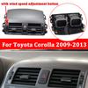 Car A/C Air Conditioning Air Vent Outlet Panel Grille Cover For Toyota Corolla Altis E15 2007 2008 2009 2010 2011 2012 2013