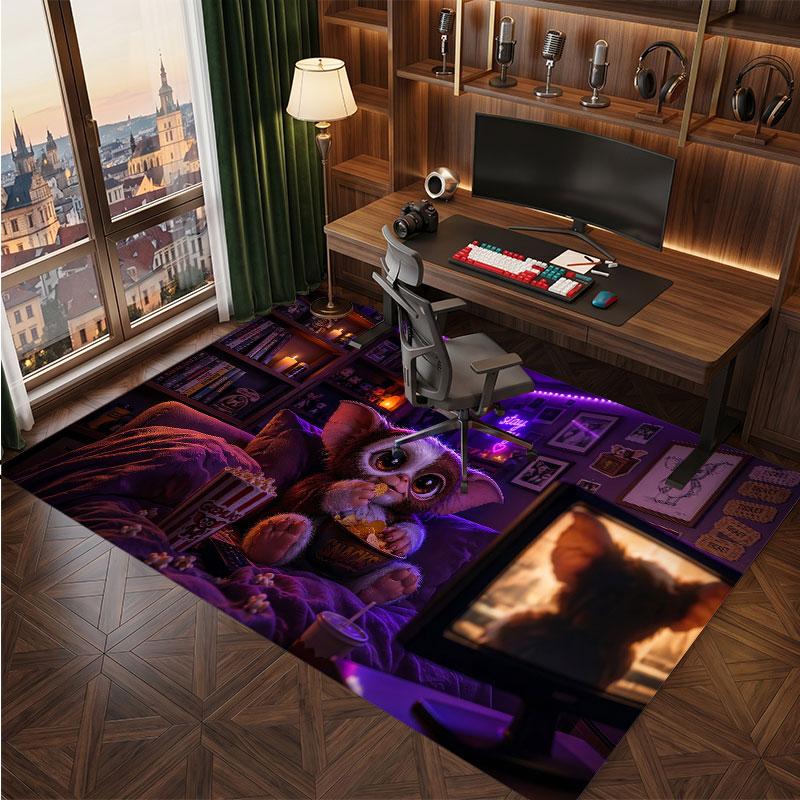 Gremlins Gizmo Rug Soft Thick Non Slip Floor Carpet for Bedroom Living Room Home Decor
