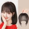 Wig Headband Air Bangs Natural Invisible Straight Bangs Seamless Natural Forehead Fake Bangs Hairstyle Tools