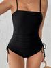 2026 European & American Slimming One-piece Swimsuit Bikini