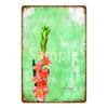 Enjoy Our Garden Kitchen FLowers Metal Tin Sign Farmhouse Home Retro Wall Painting Art Decor Beer Wine Farm Party Poster YL