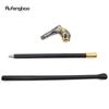 Golden Black Leopard Red Eye Luxury Fashion Cosplay Walking Stick Party Decorative Cane Elegant Crosier Knob Stick 92cm