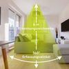 Détecteur de mouvement plafond - AIMOONSA - intégré - 360° - portée 8 m - infrarouge