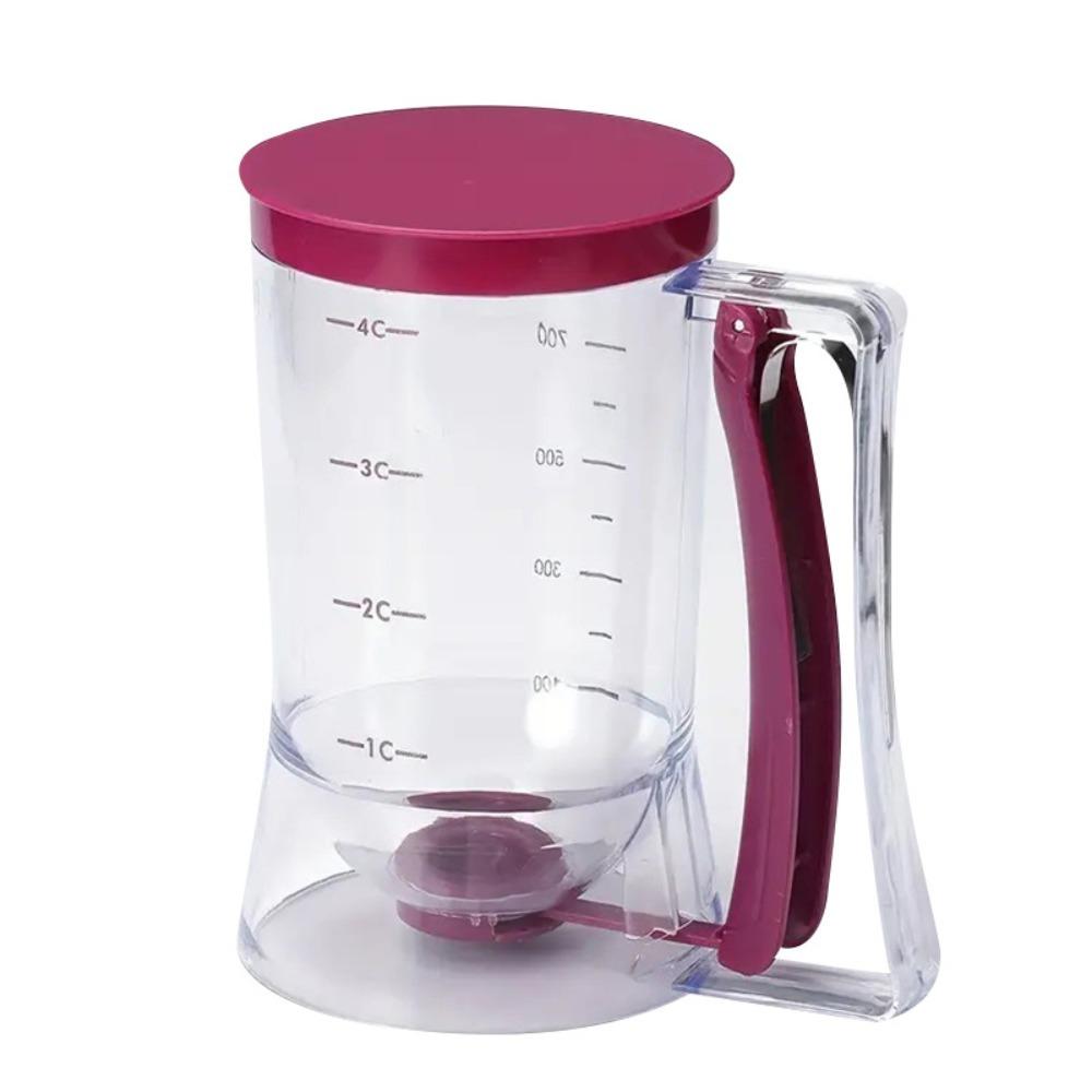 Plastic Crepes Batter Separator Hand-Held Batter Funnel Pancake Batter Dispenser  Cupcake