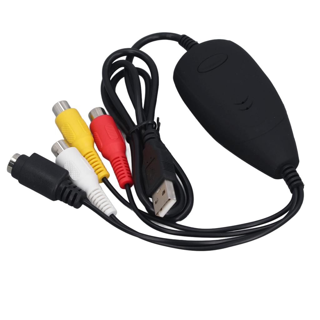 VHS DVD Maker Video Capture Card Professional Plug and Play USB 2.0 Video Capture Card for Windows