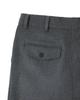 Sinkia Button Detail Gurkha Trousers Charcoal Gray