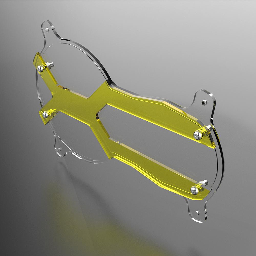 Motocykl Pro BMW R1250GS Adventure Sklopný Chránič Světlometu Mřížka Kryt R1200GS LC ADV Edice 40 Let R 1250