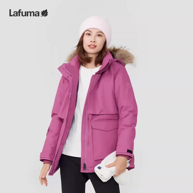 Lafuma Women's Puffy Goose Down Hooded Winter Jacket