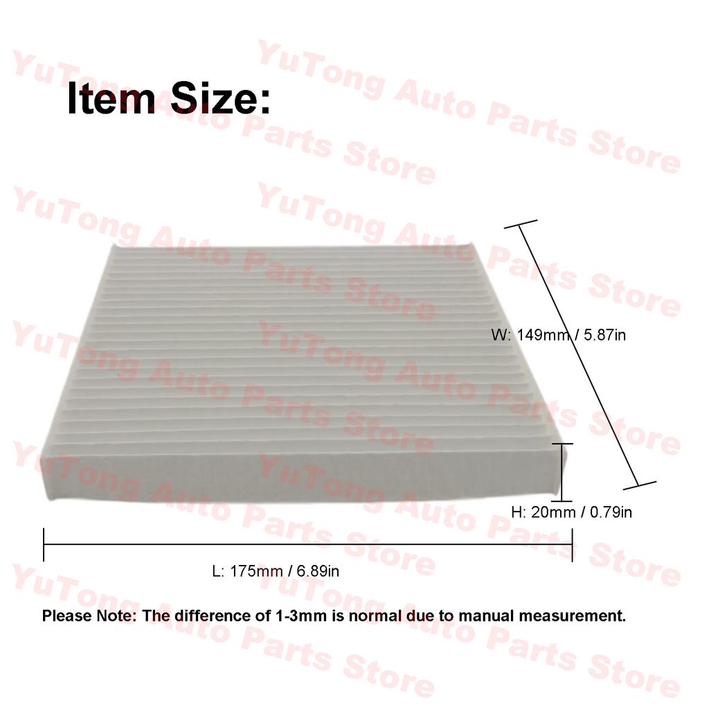 Cabin Air Filter For BYD Dolphin Mini 2023 2024 2025 2026 Seagull EV Haiou A/C Fresh Air-Conditioner Cleaner Parts ABYDJ40473