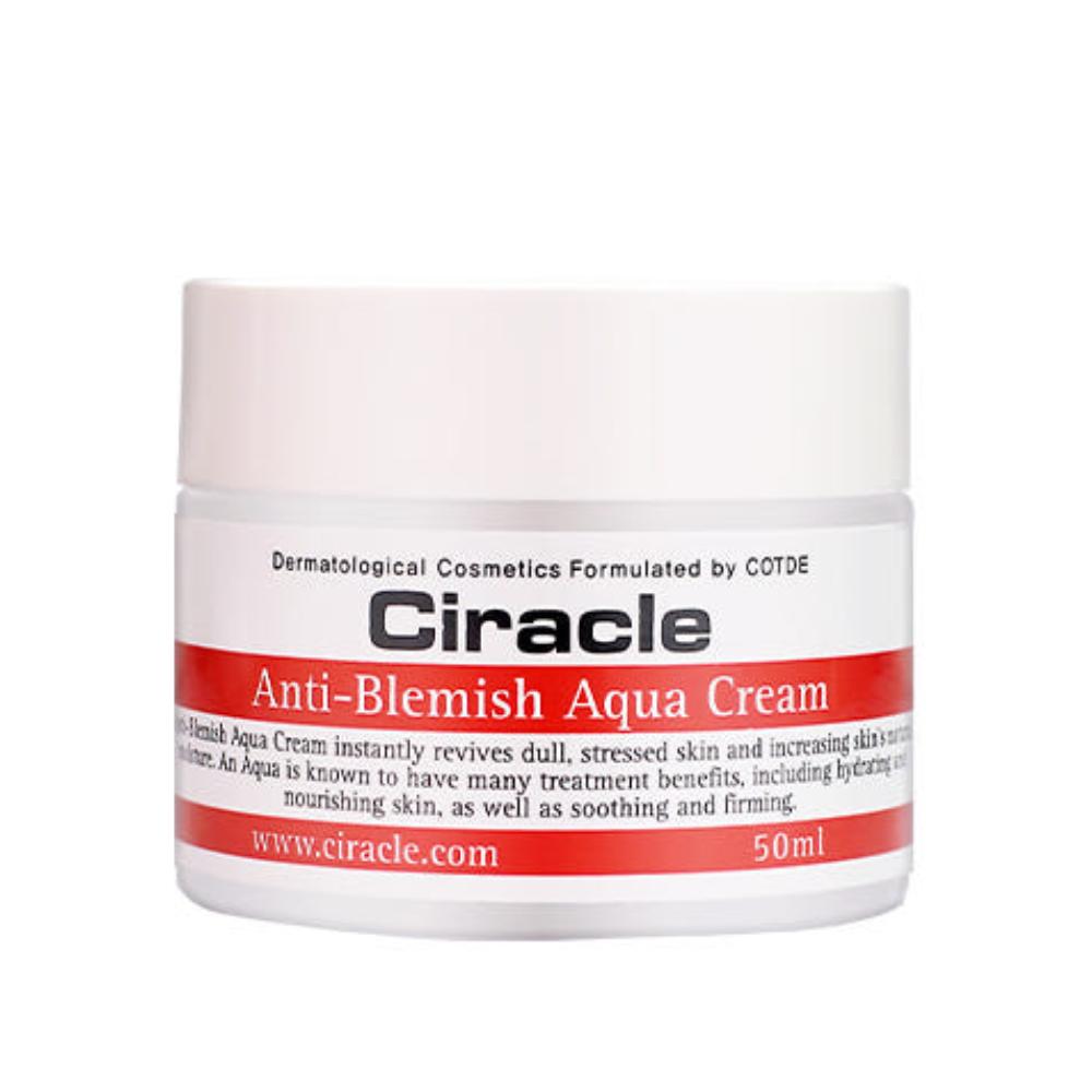 Ciracle Anti-Blemish Aqua Aloe Soothing Gel 50ml Calming Moisture Cream for Sensitive Skin