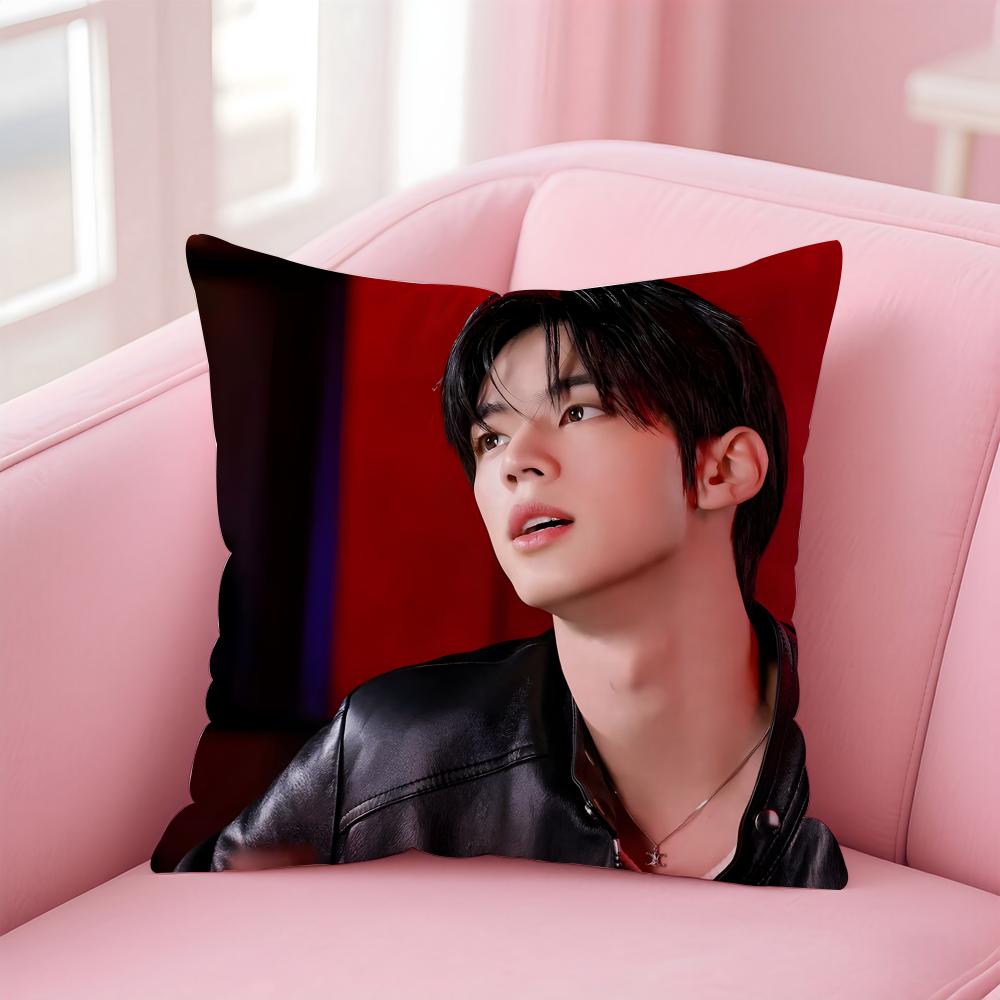actor fresh DDohoon Cushion Cover Pillow Case Soft Skin Friendly Fabric  Concealed Zipper