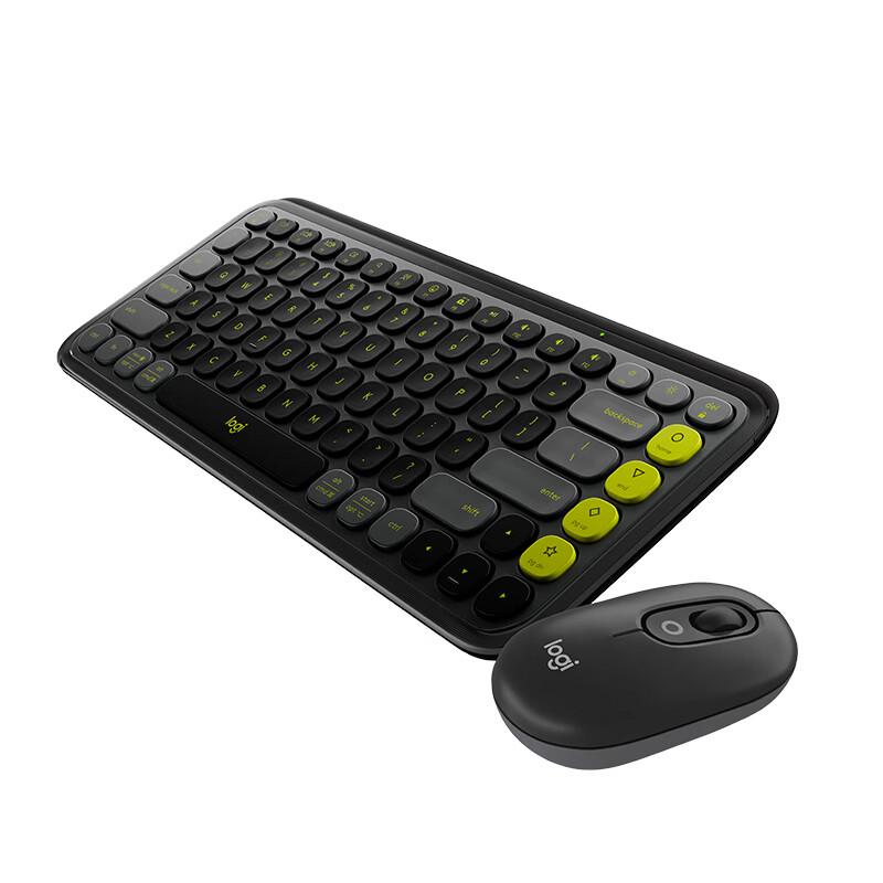 Logitech POP ICON COMBO Wireless Keyboard and Mouse Set