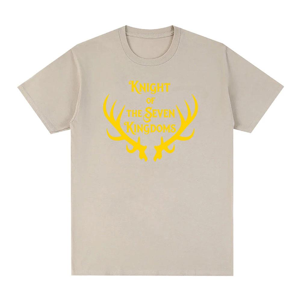

A Knight of The Seven Kingdoms T-Shirt for Summer Fashion 100%cotton Woman/Men s T-Shirt Casual Short Sleeve O-neck Clothing S разноцветный