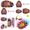 Children's Educational Insect Hand Playing Piano Musical Instrument Toy Early Music Cute Shape For Hand-eye Coordination Musical Talent
