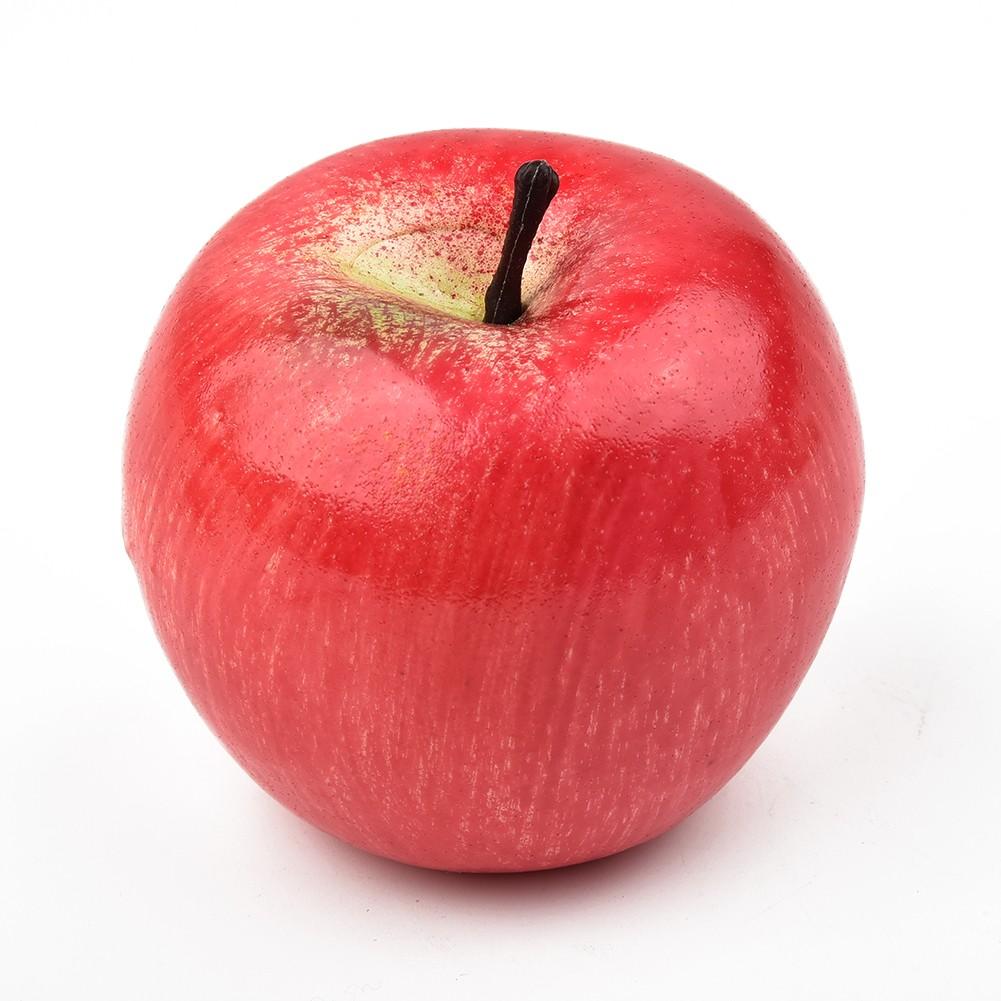 1pc Artificial Fruits Home Decoration Fake Orange Peach Apples Pear Grape Lemon Peach Ornament Food Photography Props