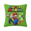 Marios  Game Cartoon Pillow Case Cushion Cover Creative Polyester Decor Pillowcase for Seat 18"