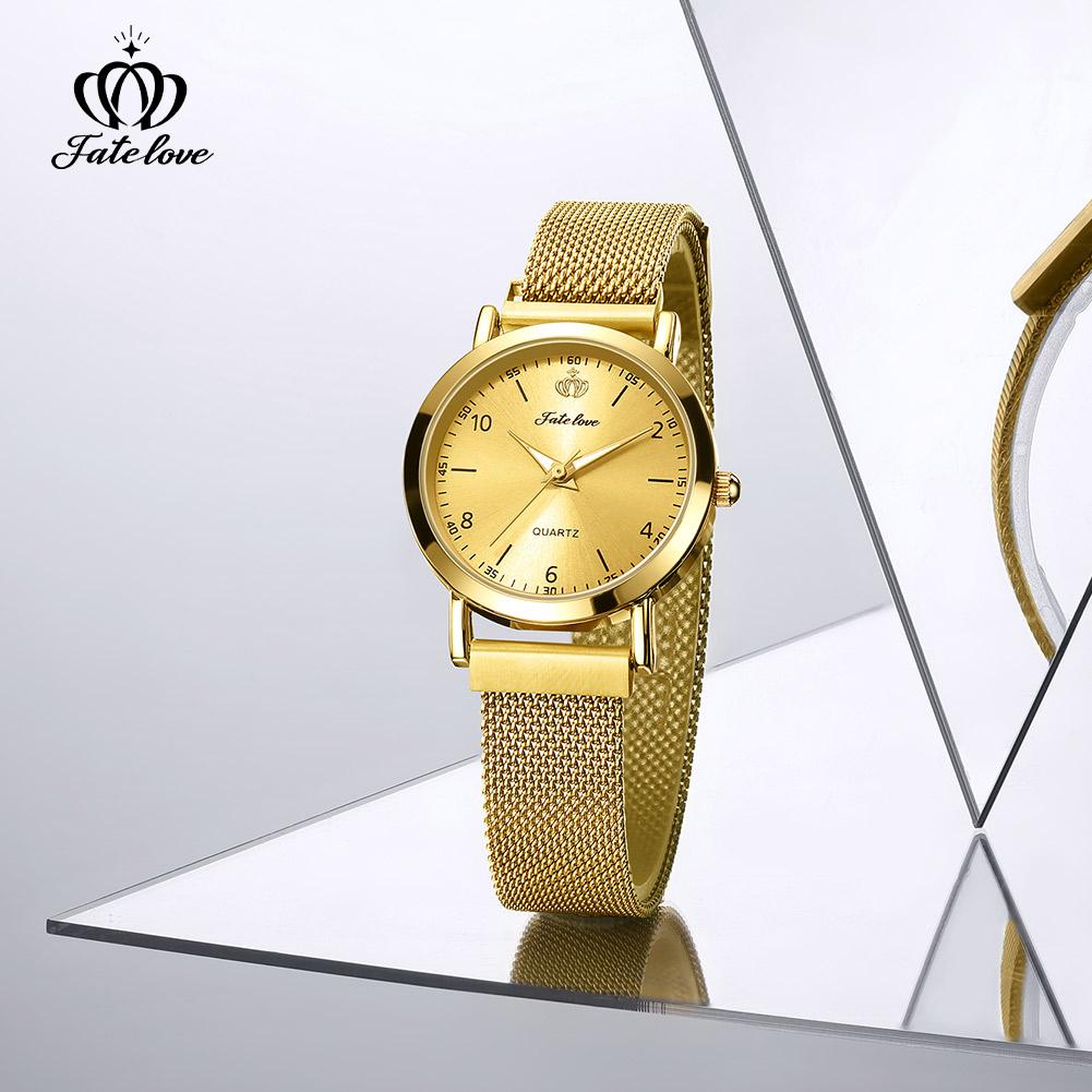 FATE LOVE Brand Women's Fashion Quartz Watch Waterproof 921