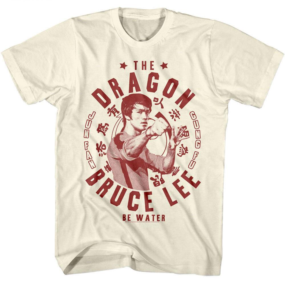 Bruce Lee Dragon Be Water Men T Shirt XXXXL