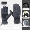 Touchscreen Compatible Full Finger Mittens Windproof Motorcycle Gloves  for Winter Riding
