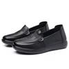 New retro leather women's shoes spring and autumn middle-aged cow tendon sole mother shoes soft sole casual elderly single shoes women