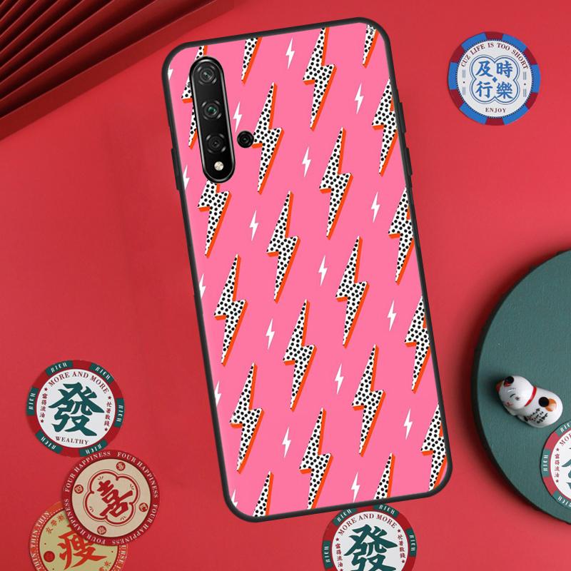 Lightning Bolt For Huawei Nova 12s 7i 8i 11i 12i Y73 Y70 Y90 Y60 Y72 Y61 Y91 9 10 SE P30 Pro P40 Lite Case