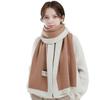 JIUMU Women's Pure Wool Scarf & Shawl Gift Set
