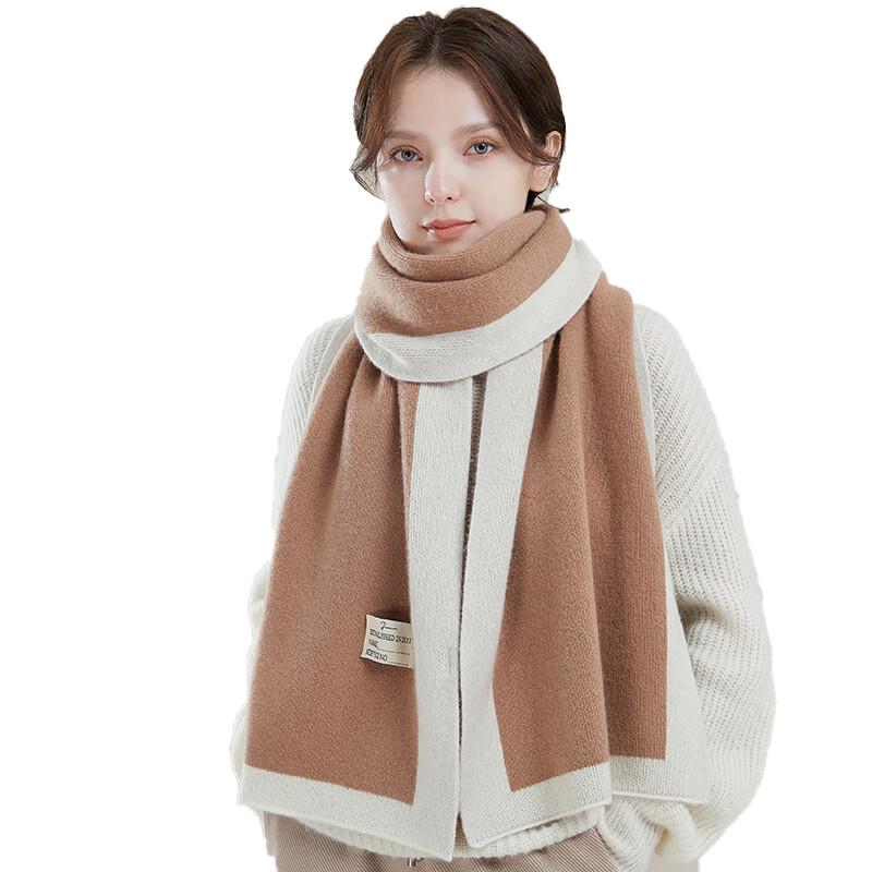 JIUMU Women's Pure Wool Scarf & Shawl Gift Set