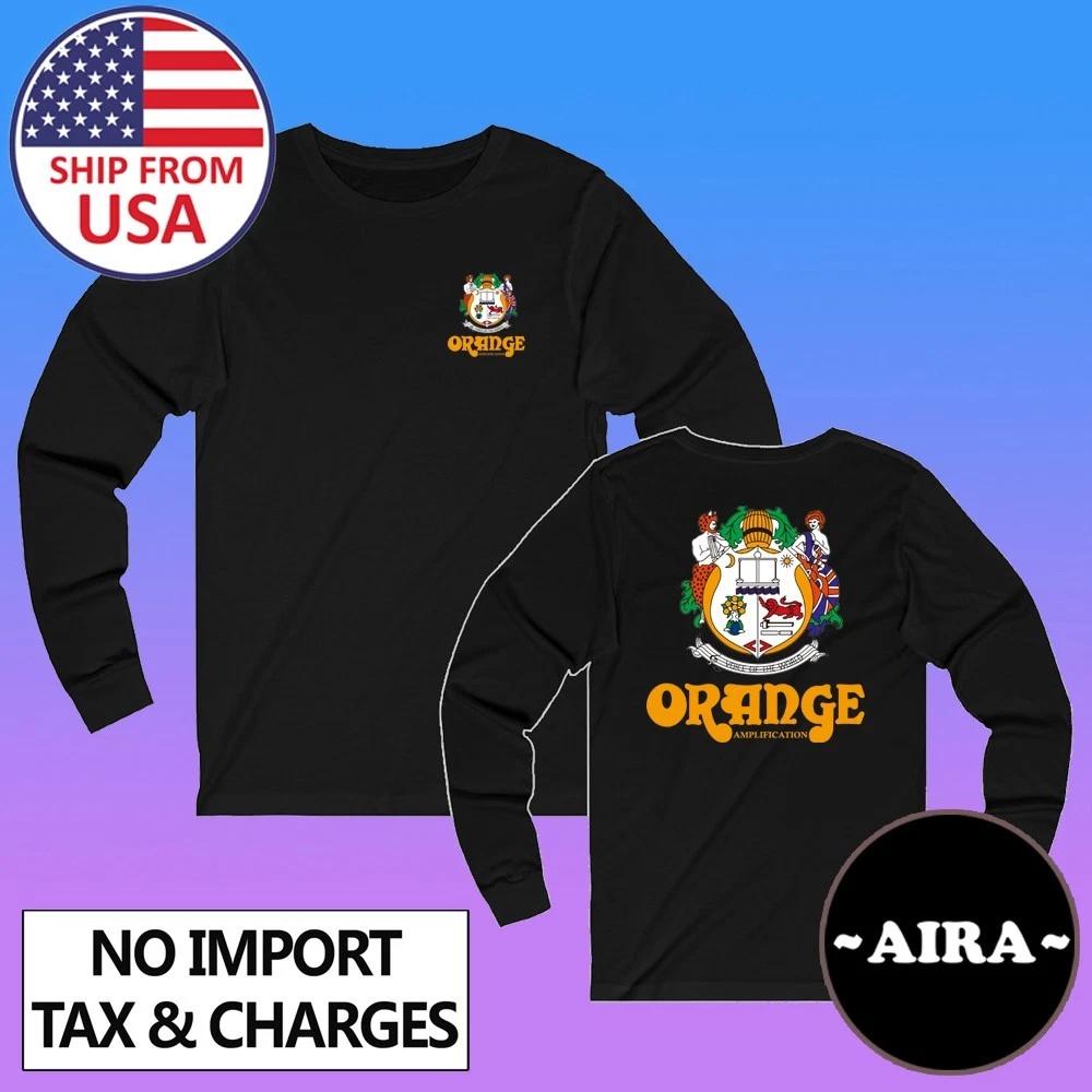 Orange Amplification Men s Black Size S-2XL 2XL