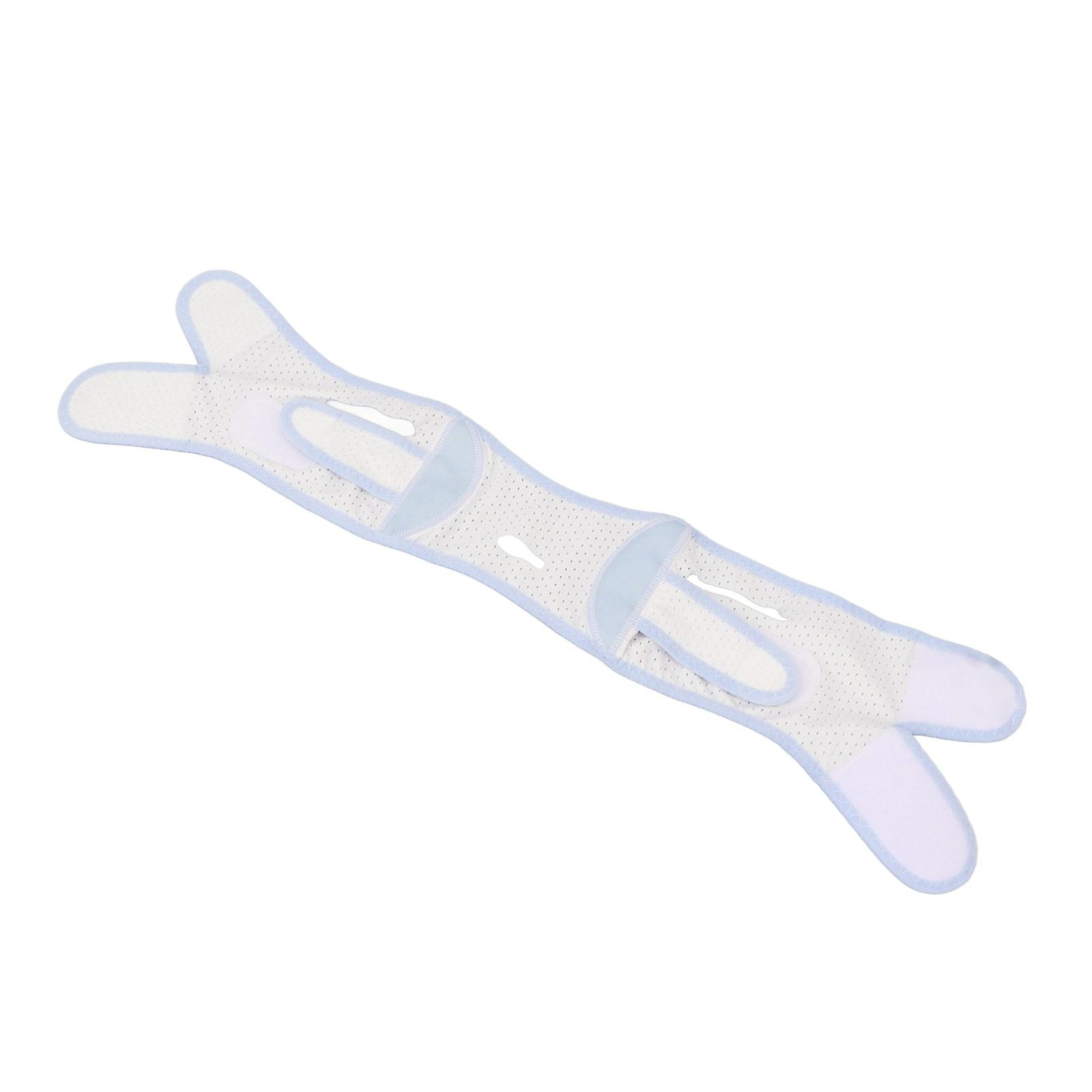 

Тонкий пояс для лица V-лифтинг многоразовый дышащий эластичный пояс для лица V-линии для подбородка щеки