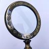 Antique Brass Magnifying Glass – 12.7 Cm Handle, Vintage Nautical Design