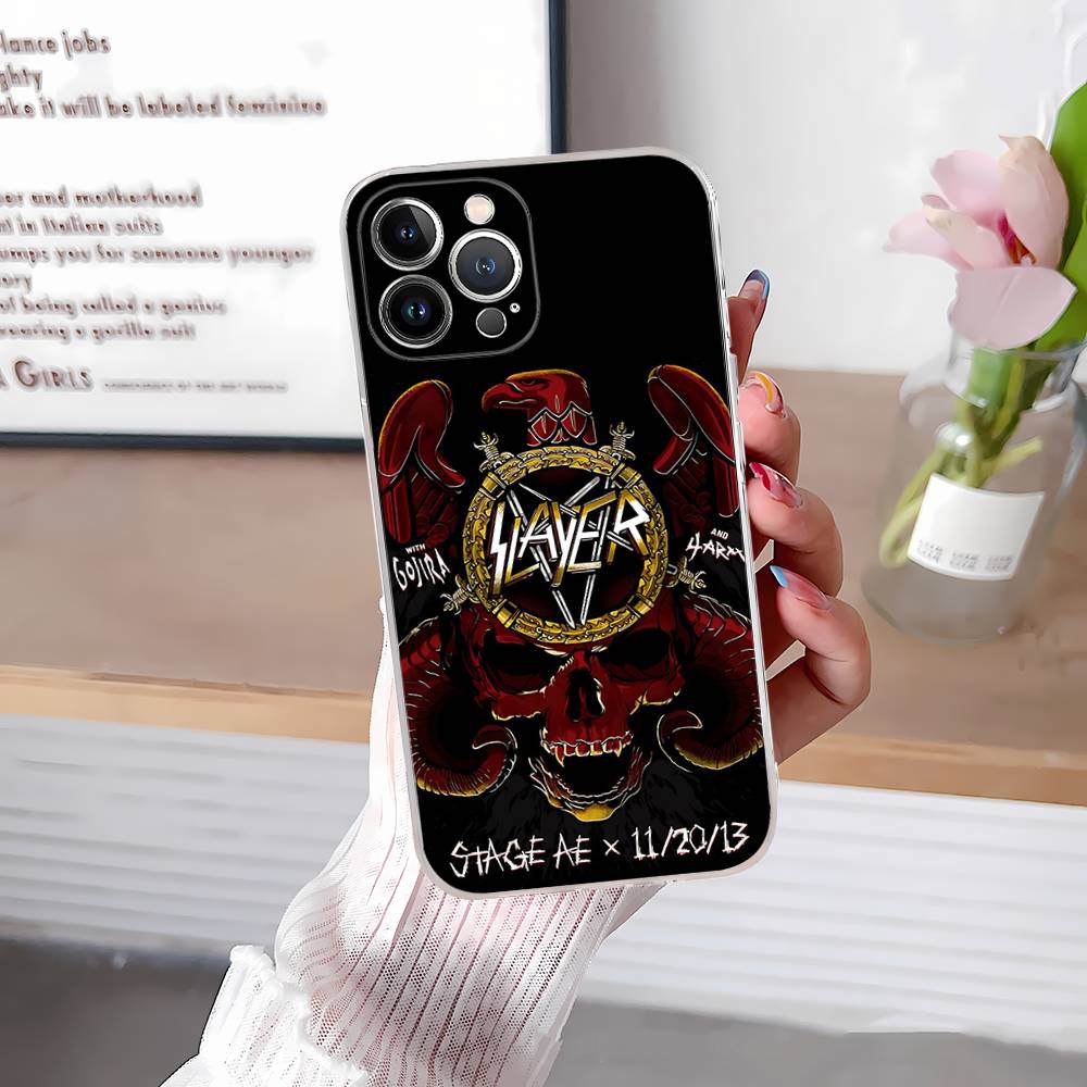 S-Slayers Band Case For Iphone 17 16 15 Pro Max 11 12 13 14 Pro Plus Phone Cover