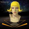 Damen Halloween Maskenball Perücke und Latexmaske