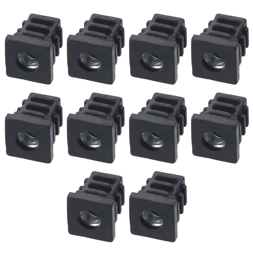 Wihtout M6 Hole Blanking End Caps Square Pipe Tube Fashion Wheel Accessories  Outside