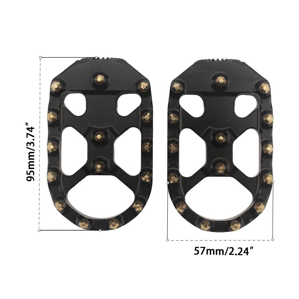 For BMW K1600GTL K 1600GT GTL K1600 Grand America K1600B 2016-2025 Motorcycle Rear Foot Pegs Rest Pedal Set Footpeg Footrest Kit