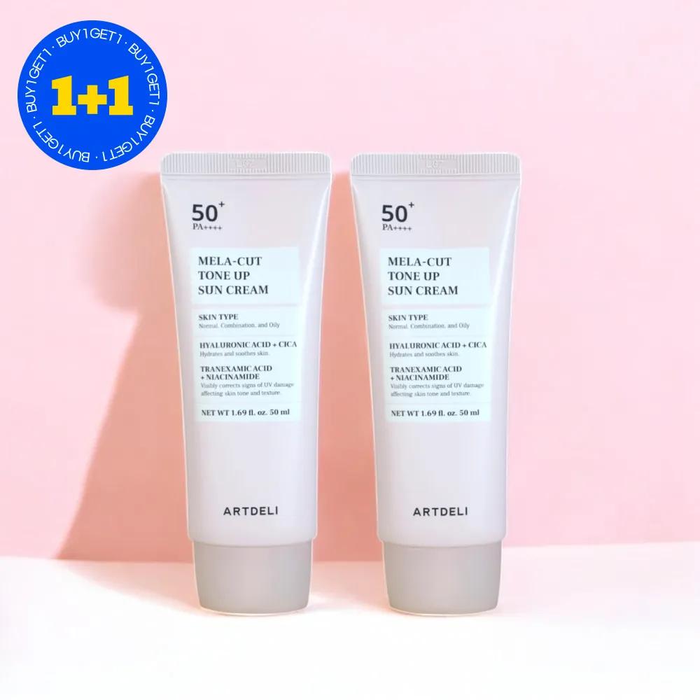 ARTDELI Melacut Tone-Up Sun Cream 50ml (2 pieces)