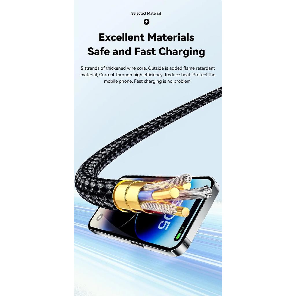 Essager USB C Cable For iPhone 14 13 12 11 Pro Max Xs Plus 29W Fast Charging Cable Type C To Lighting Date Wire For iPad Macboo