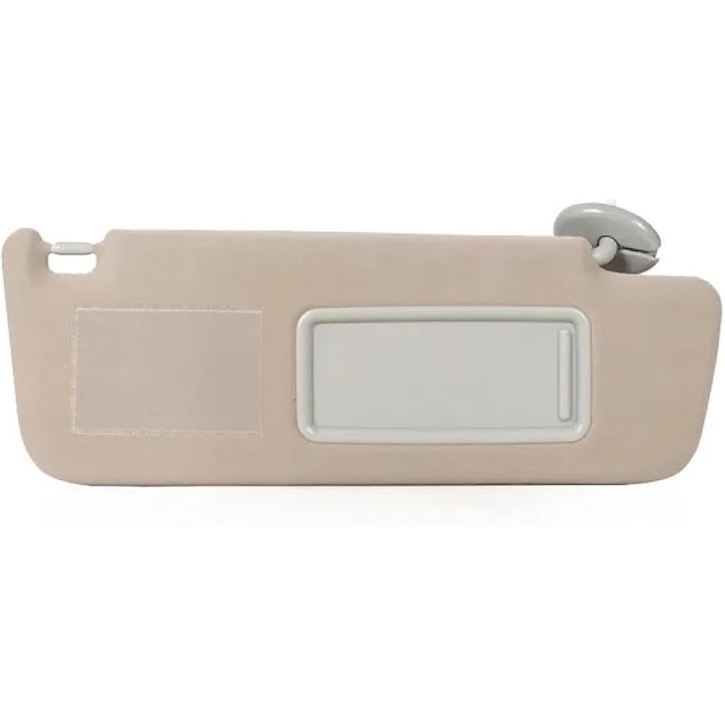 Car Sun Visor Compatible for Toyota Land Cruiser Prado 120 LC120 2003 2004 2005 2006 2007 2008 2009 Car Interior Roof Front Sunvisor(Beige Only Left)
