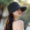New Hat Women's Summer Breathable Straw Hat Simple Sunscreen Sun Hat Foreign Style Sun Hat