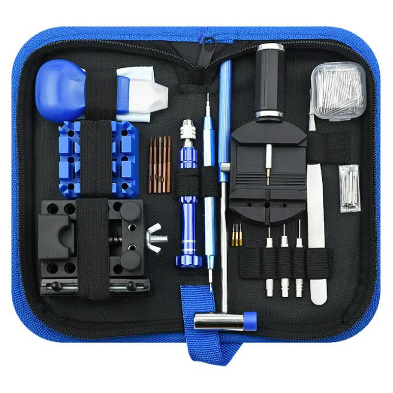 187-Piece Watch Repair Tool Kit for Band and Back Cover Removal