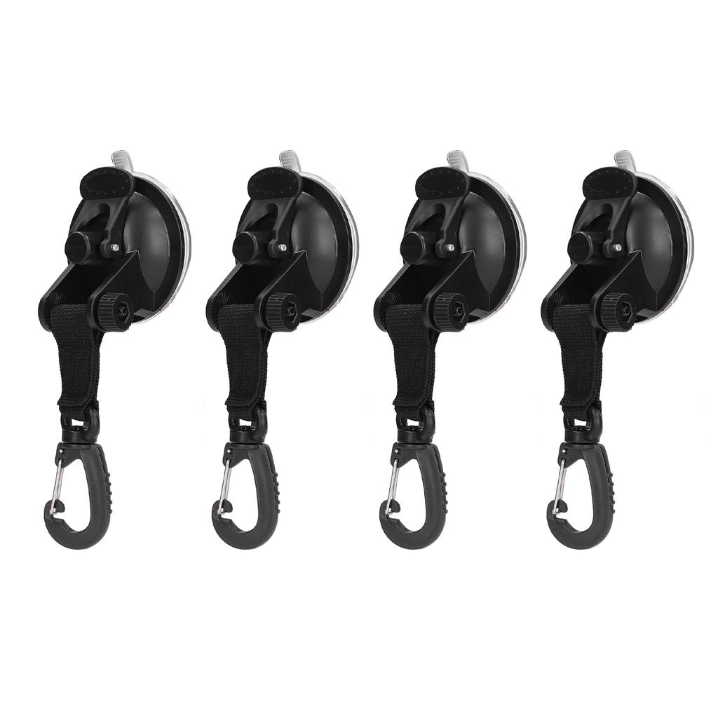 4Pcs Suction Cup Anchor Portable High Strength Light Weight Car Outdoor Camping Tent Sucker