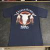 Charlie Daniels Band Shirt Vintage Navy Bull Skull Western Rodeo Country Music Unisex T-Shirt