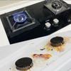 4pcs 27cm/ 10.63in Teflon Gas Stove Protection Pad Oil Dirt Prevention Pad