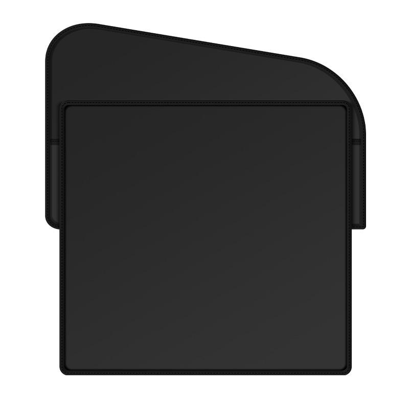 Magnetischer Auto-Sonnenschutz (Voll-/Halbblock) - Schwarzer Stoff Sonnenschutz, Nicht-transparenter Auto-Fenstervorhang