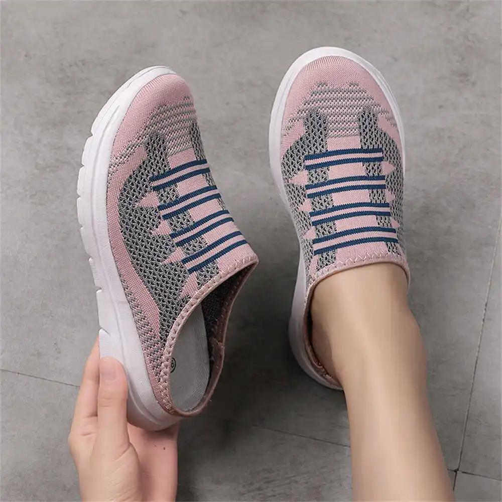 Purple Lace-free New In Ladies Boots Ergonomic Sneakers Shoes Women Ankle Sneakers Sport Cheapest Top Sale Besket Wide Foot