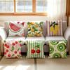 Fruit Strawberry Watermelon Print Cushion Cover Pillowcase Upholstery Pillows for Sofa Throw Pillow Home Decor Pillowcas