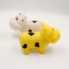 Squeaky Cow Squeeze Toy with Realistic Sound Soft TPR Fidget for Stress Relief & Pranks Cute Farm Animal-Shaped Decompression Gadget for Kids Adults