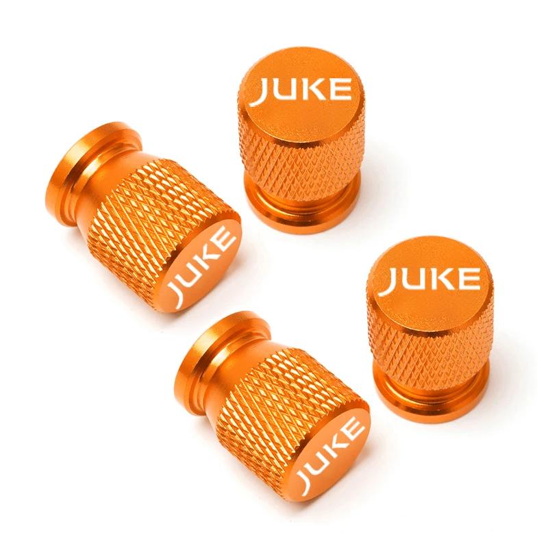 Yxkpz10 For Nissan Juke Accessories 4pcs Car Wheel Tire Valve Caps Tyre Stem Covers Airdust Waterproof
