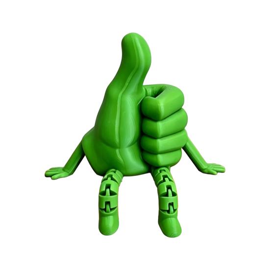 Desktop Ornament, 3D Printing One-Piece Molding with Smooth Surface, Movable Joints Adjustable Posture Figure for Healing Gift Home Decor